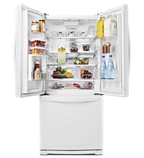 30-inch wide refrigerator with water and ice dispenser - LG Electronics 30-inch W 22 cu. ft. French Door Refrigerator with Water & Ice Dispenser in Smudge Resistant Stainless Steel - ENERGY STAR® This 30-inch wide LG French Door fridge comes equipped with a Smart Cooling system that is designed to maintain superior conditions within the refrigerator. The Linear Compressor reacts quickly to ...